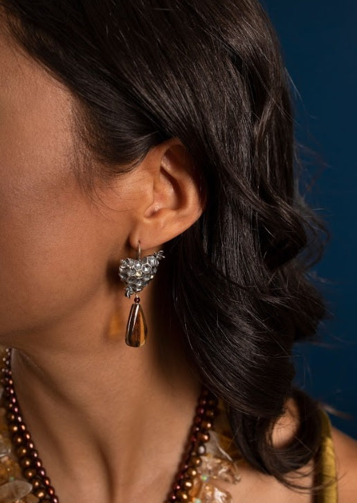Aretes Amor en Colmena