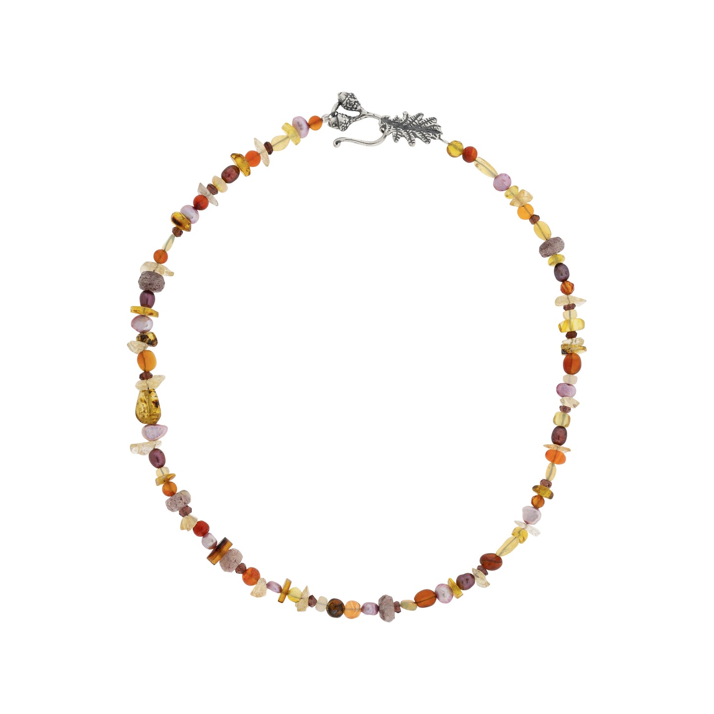 Collar colores del bosque