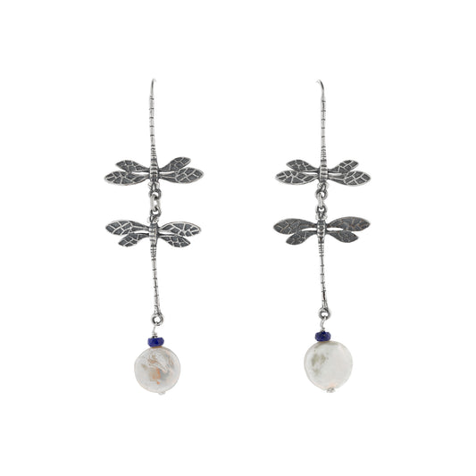 Aretes Libelula doble