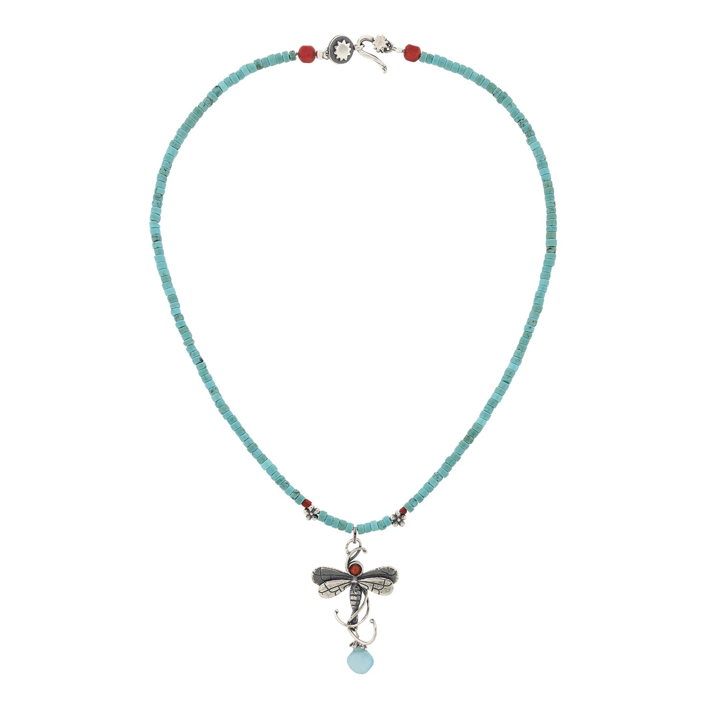 Collar Libelula Hoja