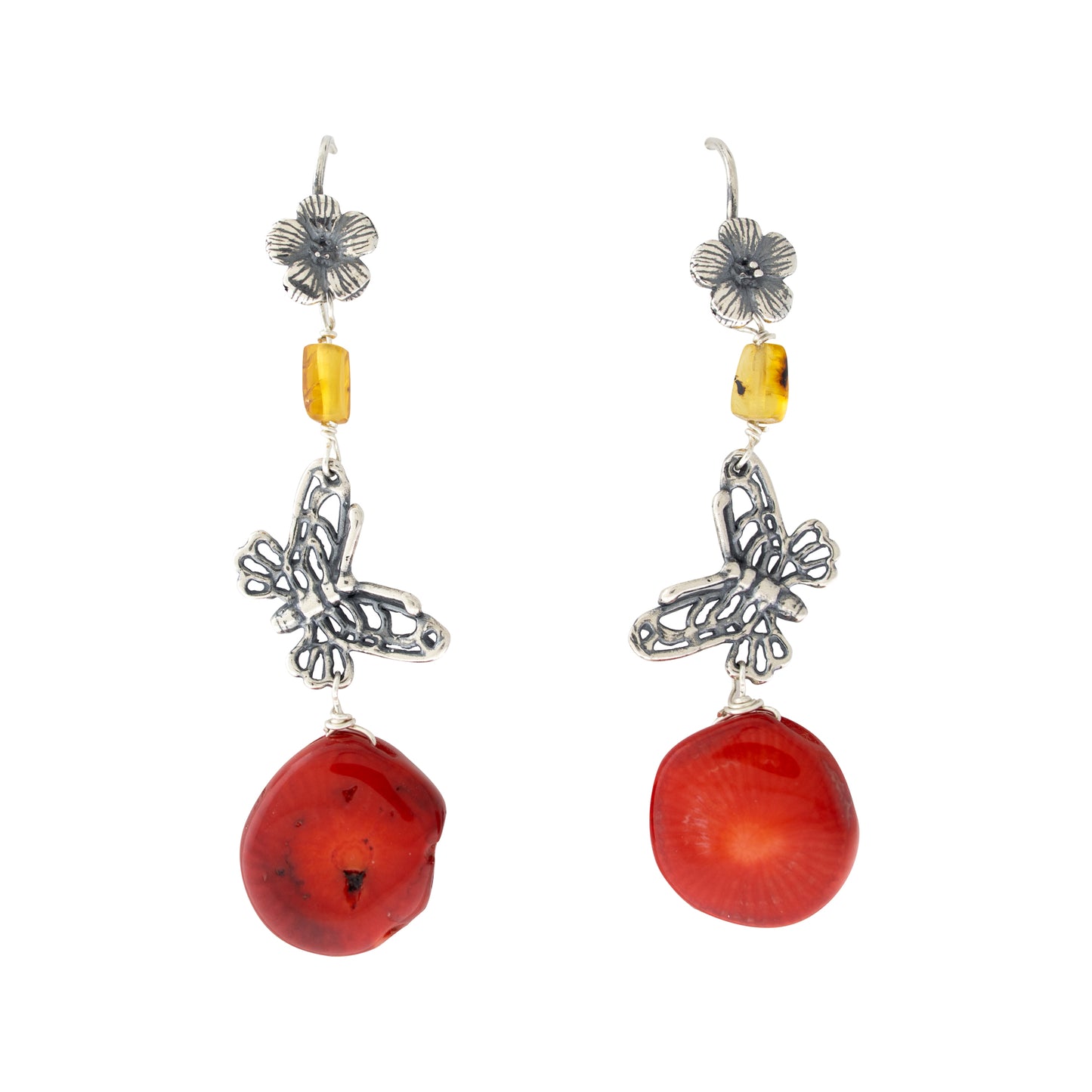 Aretes Mariposa de Guías