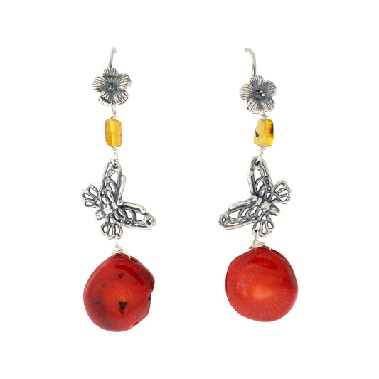 Aretes Mariposa de Guías