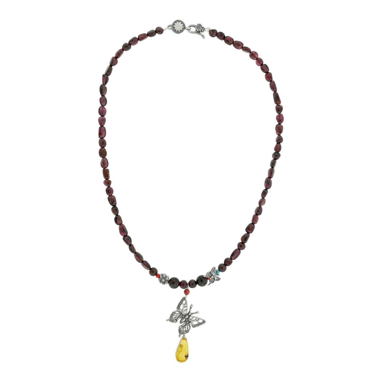 Collar reina mariposa