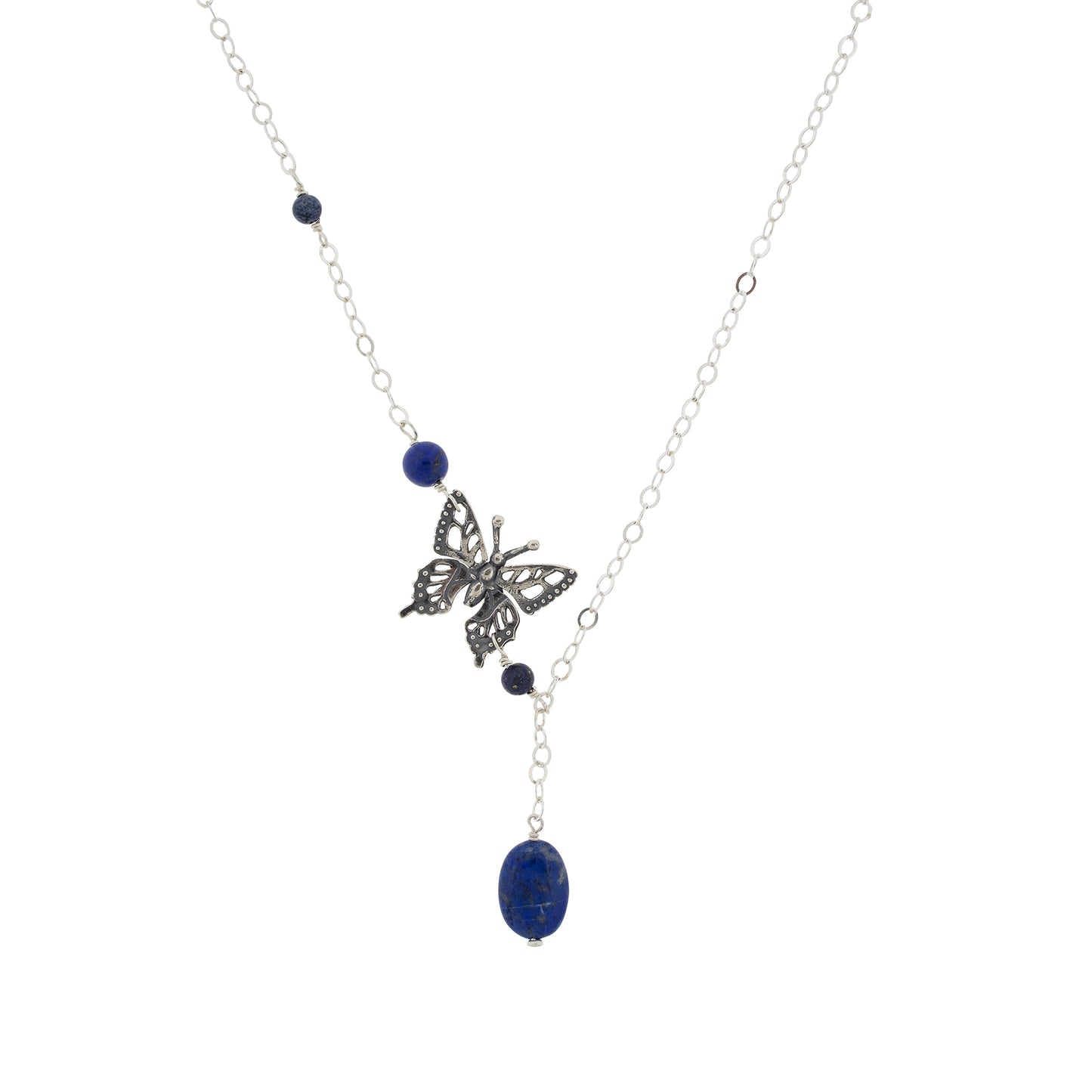 Cadenita Mariposa Monarca - Citlali Joyas