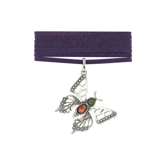 Dije monarca en vuelo