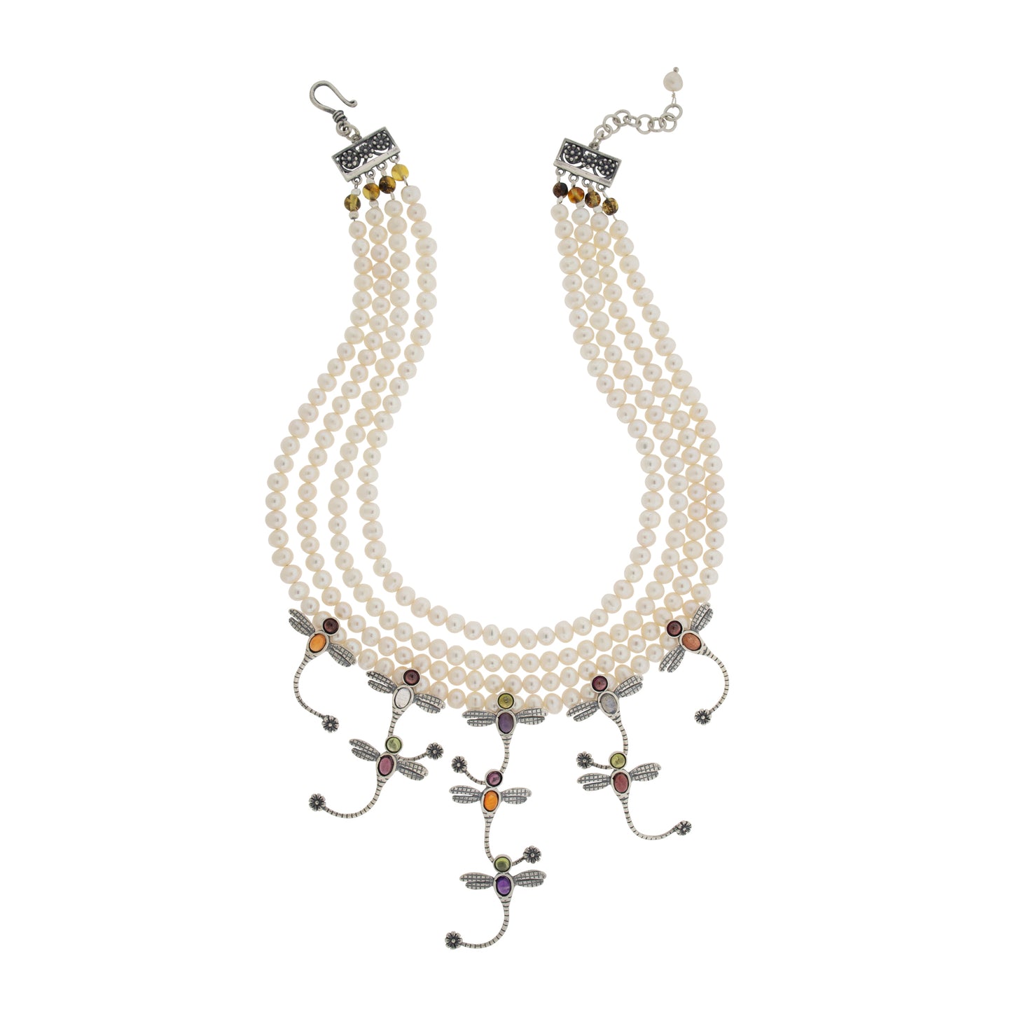 Collar libélulas enamoradas
