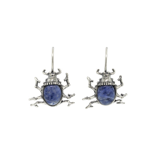 Aretes Escarabajo Oval