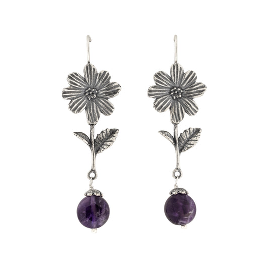 Aretes margarita largos