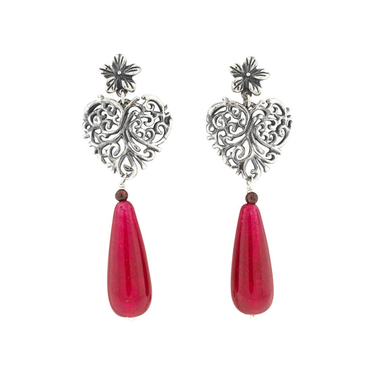 Aretes Corazón Guía
