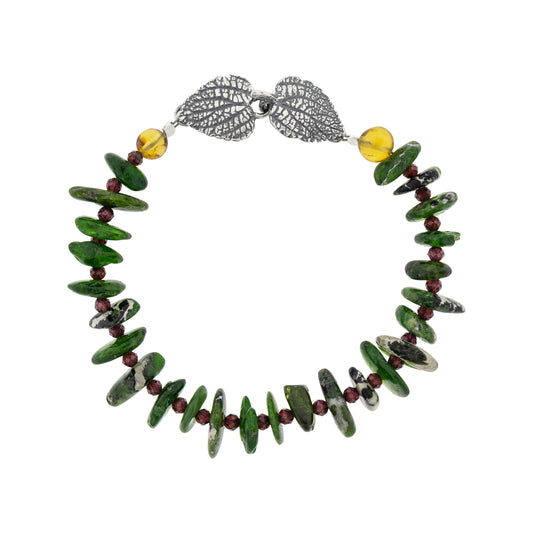 Pulsera Hoja Corazon