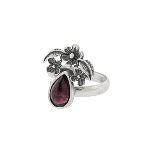 Anillo Clásico de Flores