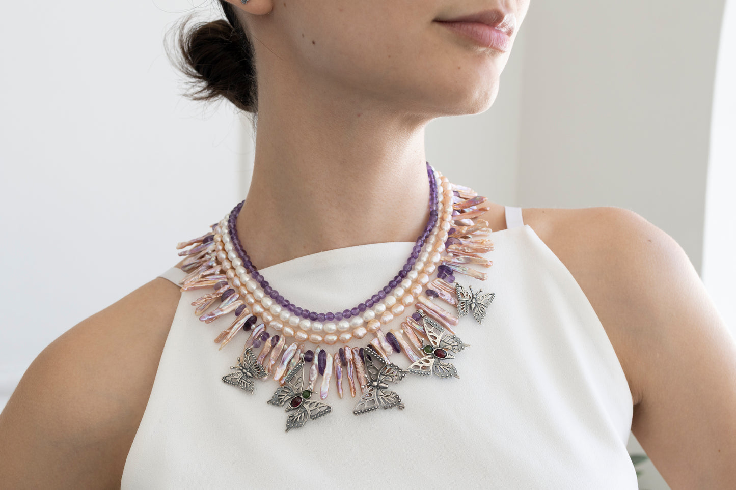 Collar Monarca majestuosa