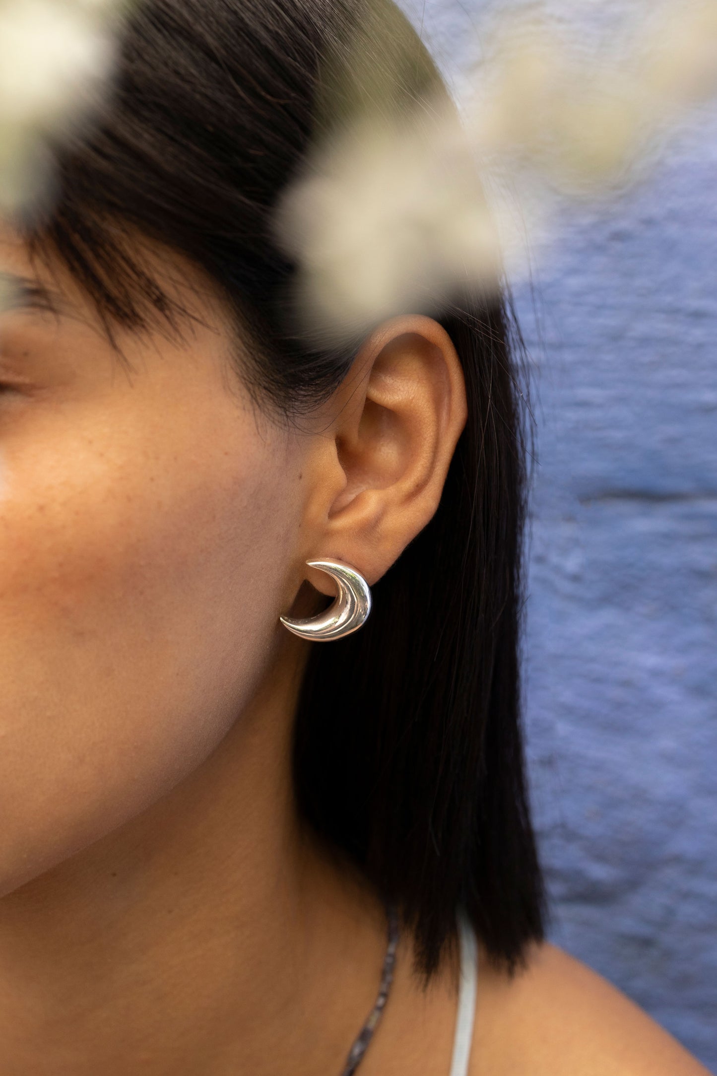 Aretes Luna Creciente