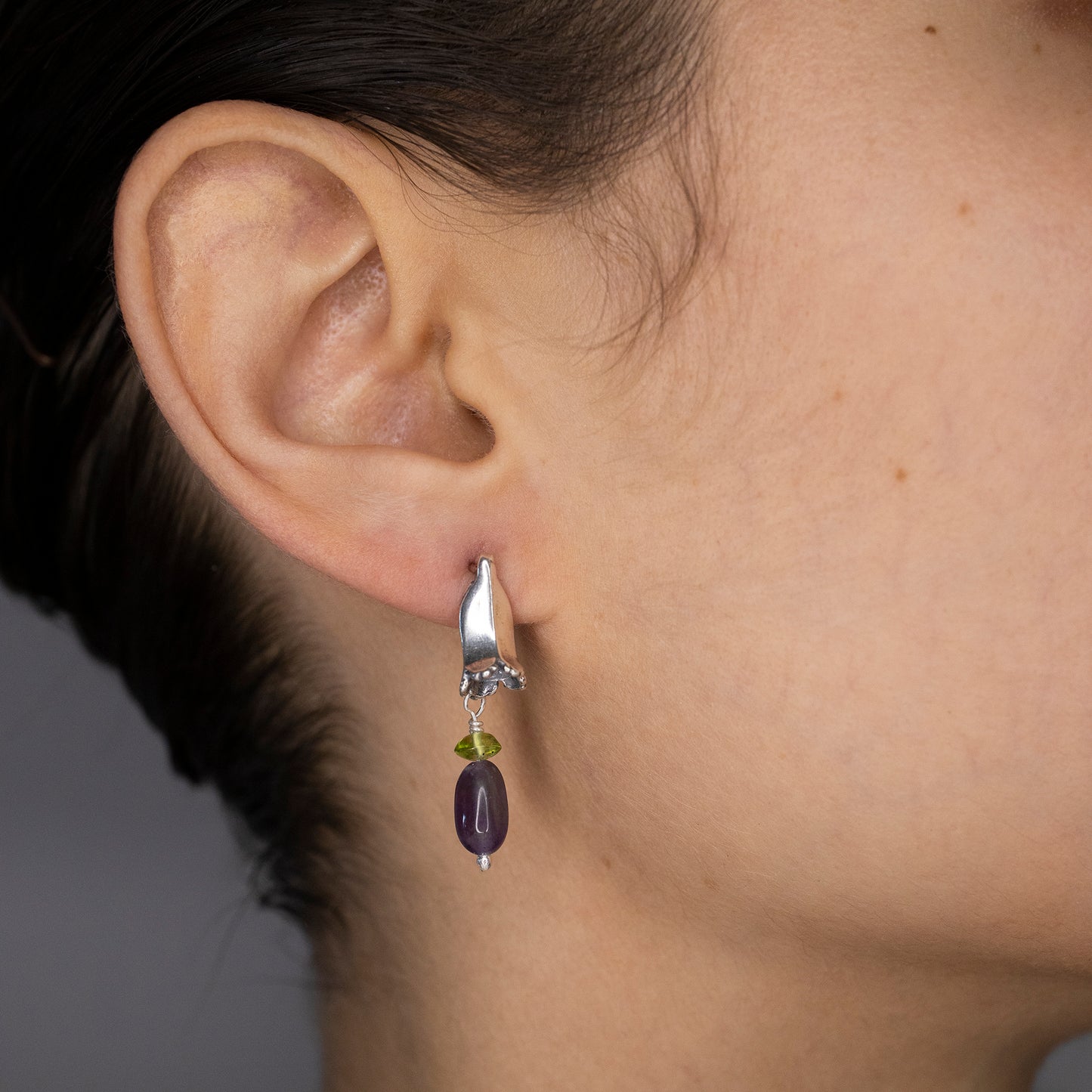 Aretes Jacaranda - Citlali Joyas