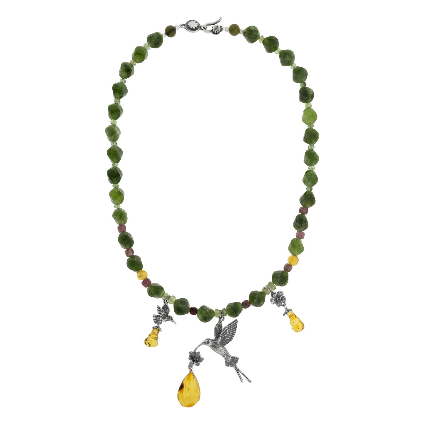 Collar colibrí grande
