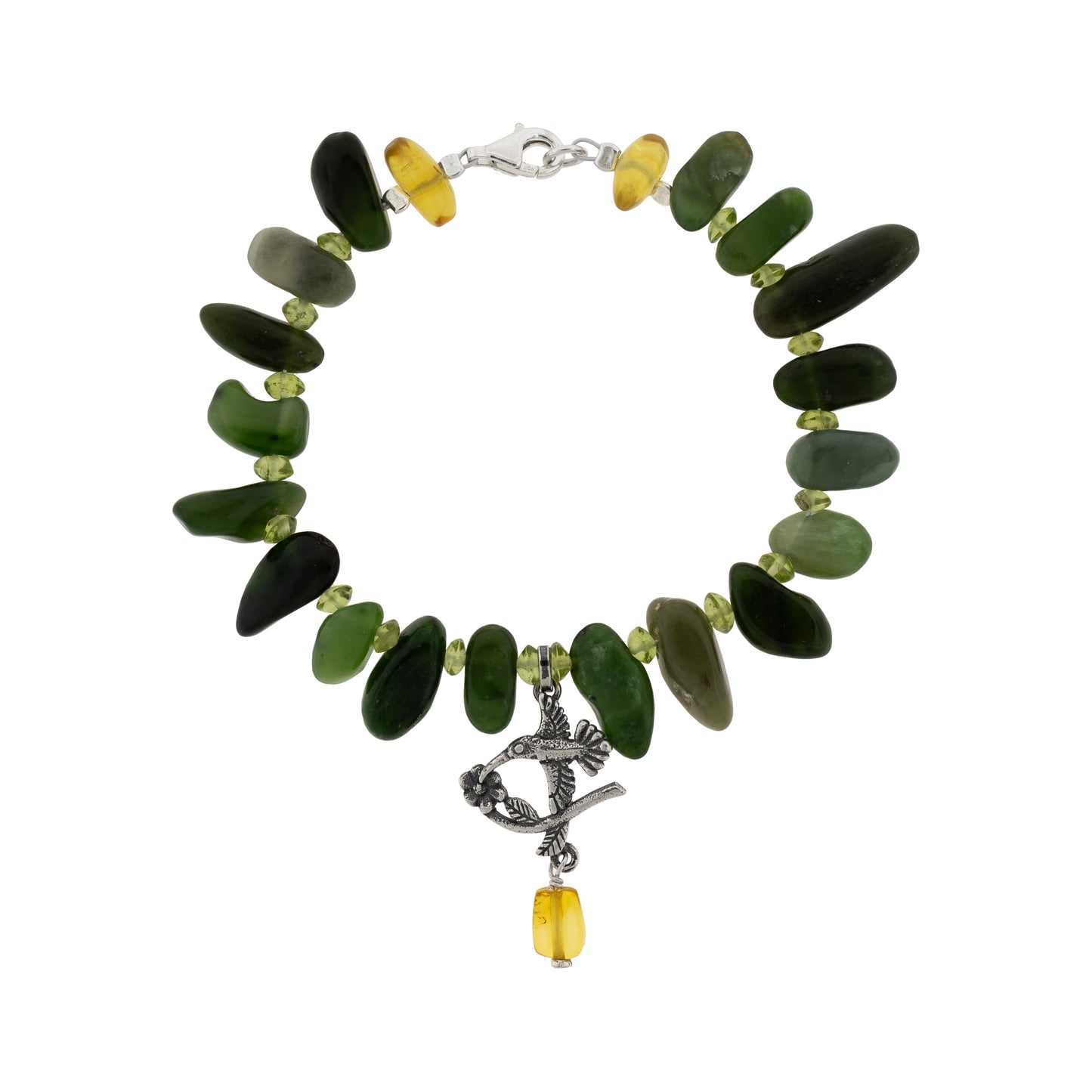 Pulsera colibrí en rama