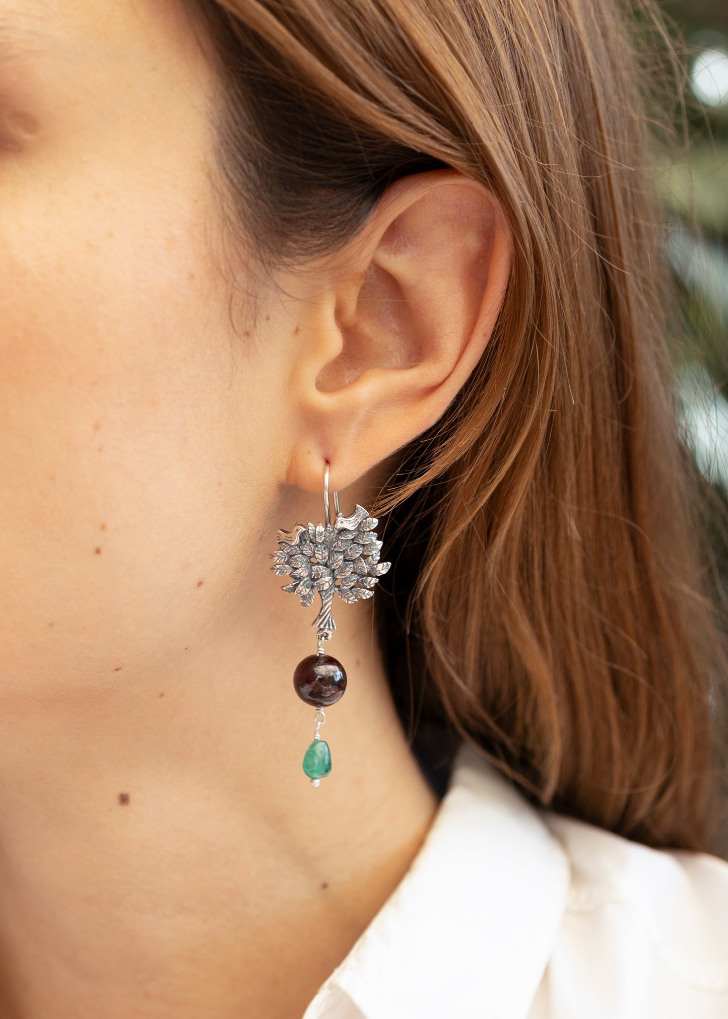 Aretes Árbol de la Prosperidad