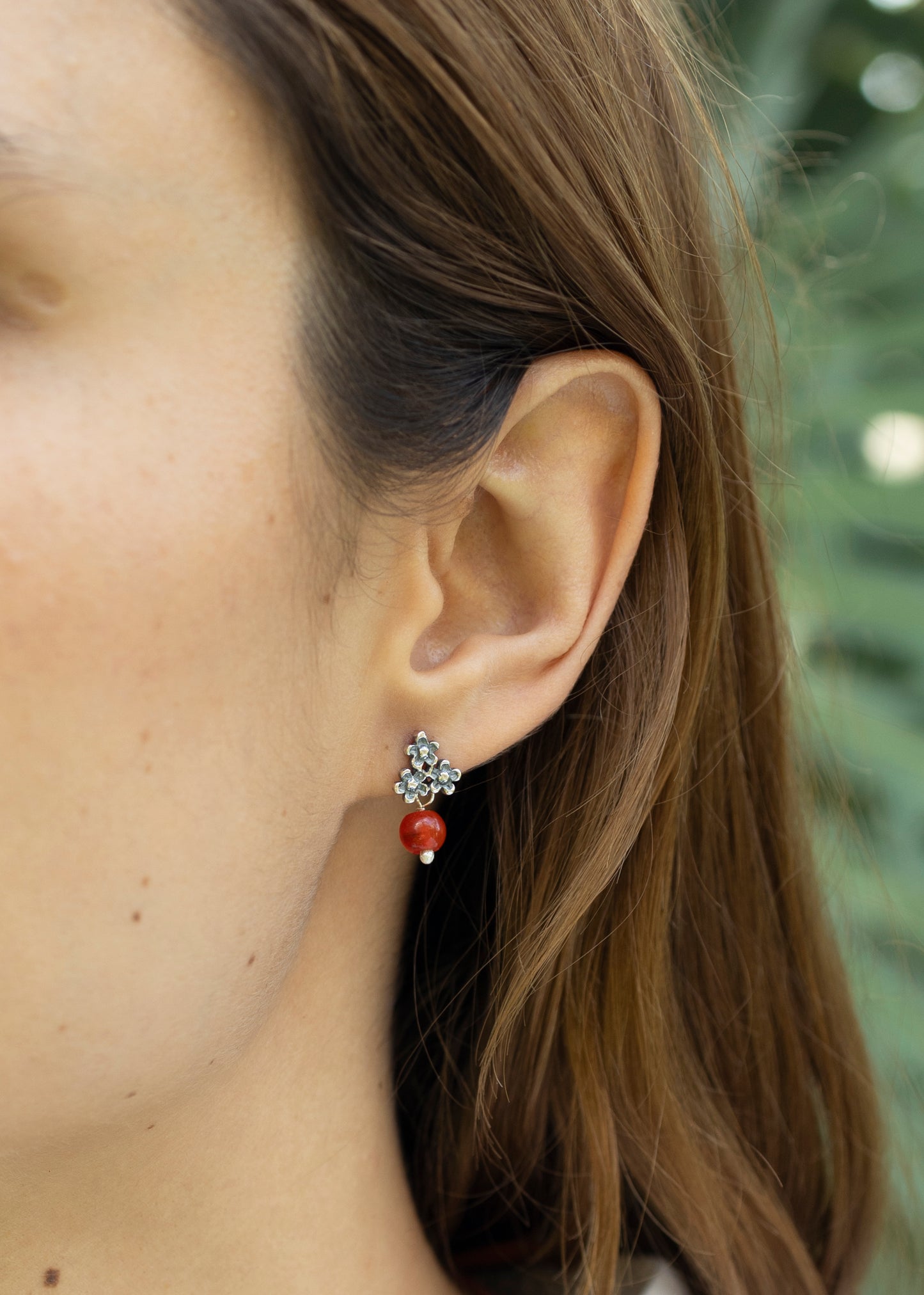 Aretes Trío de Flores
