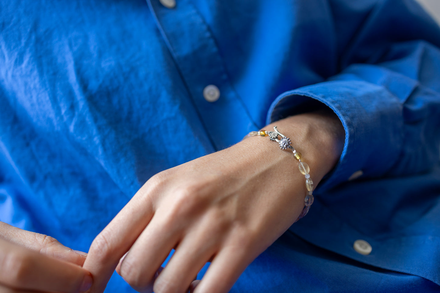 Pulsera Sol Sonriente