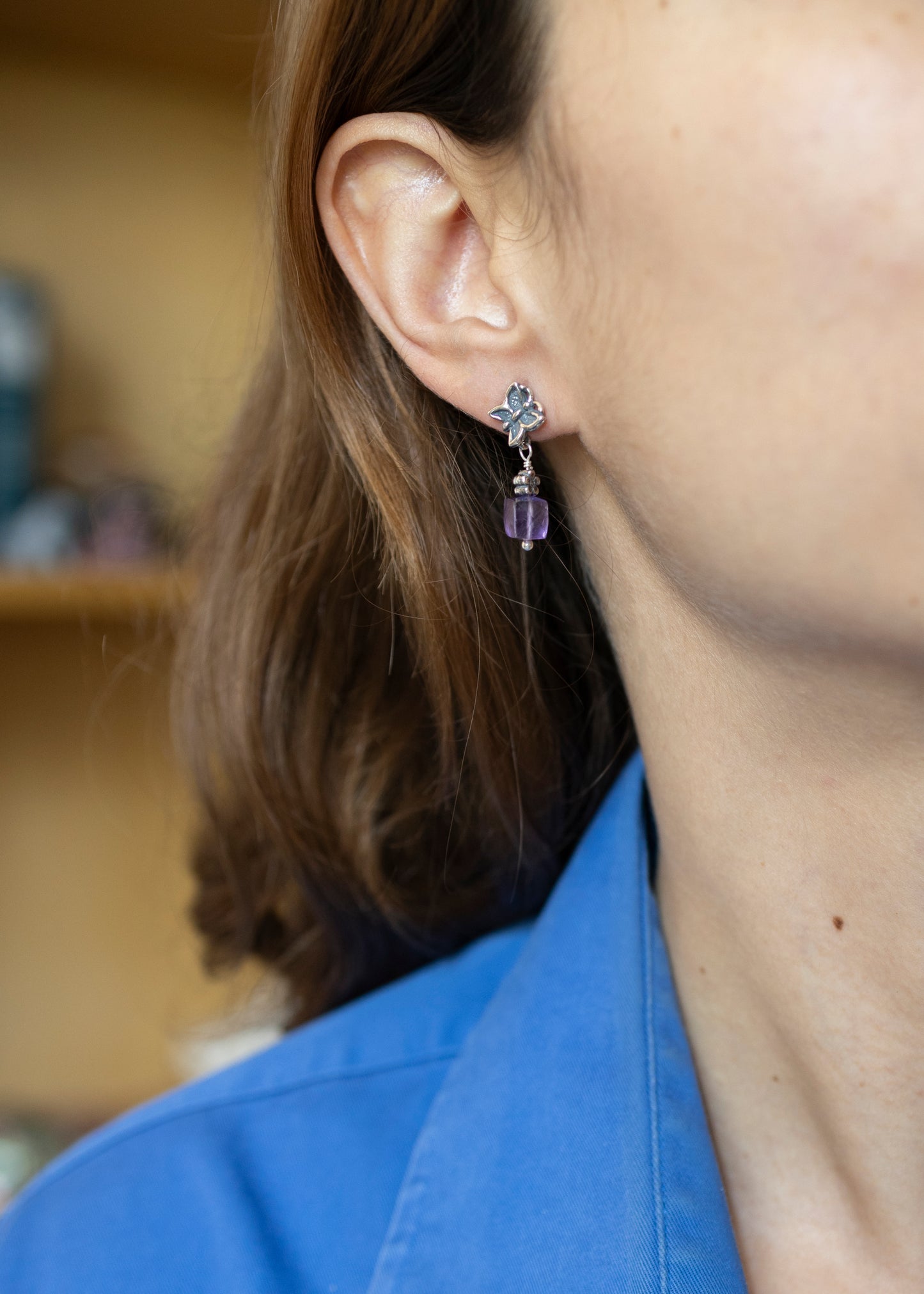 Aretes Mariposita