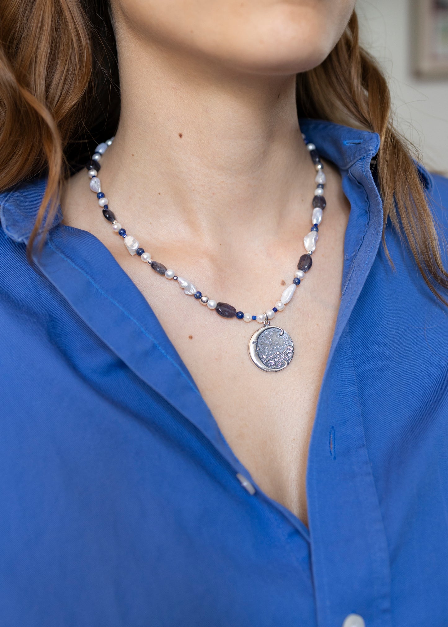 Collar Luna y mareas