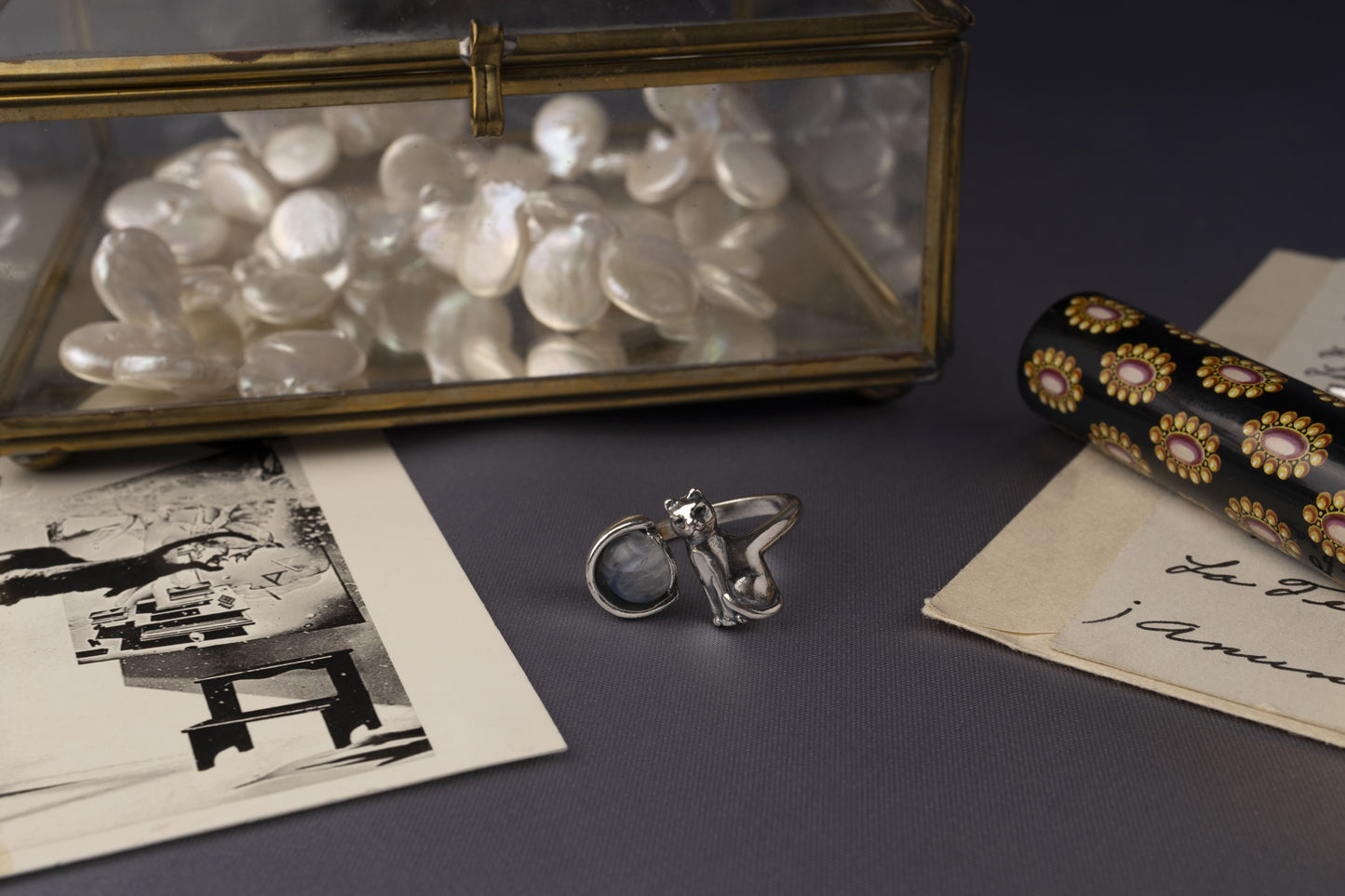 Anillo Gato juguetón