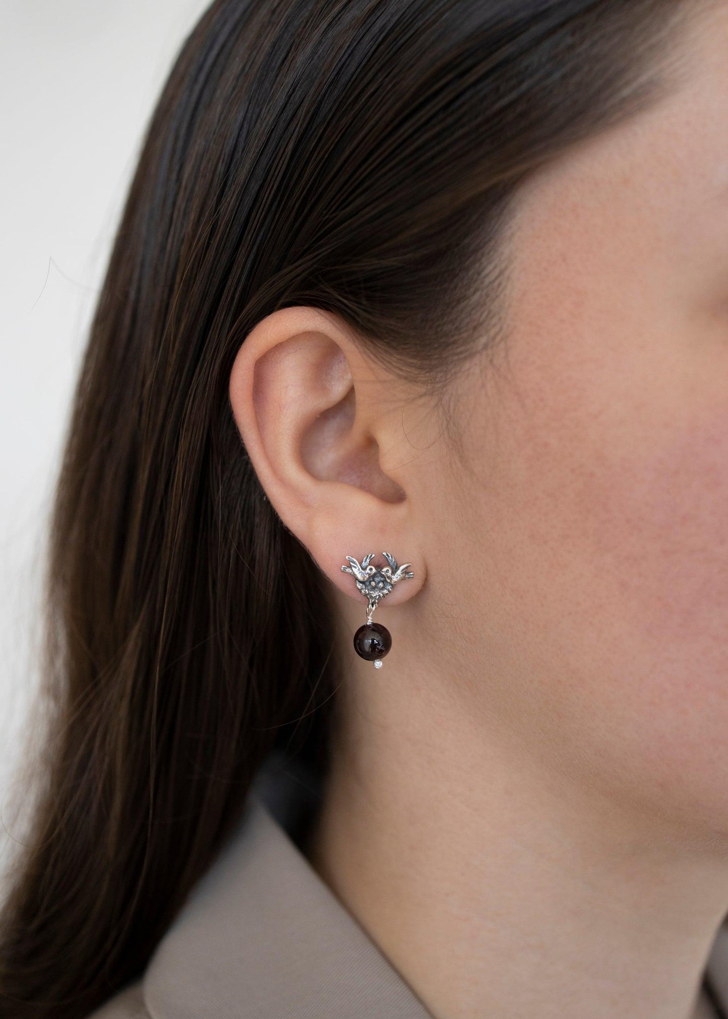 Aretes Nido de Pajaritos - Citlali Joyas