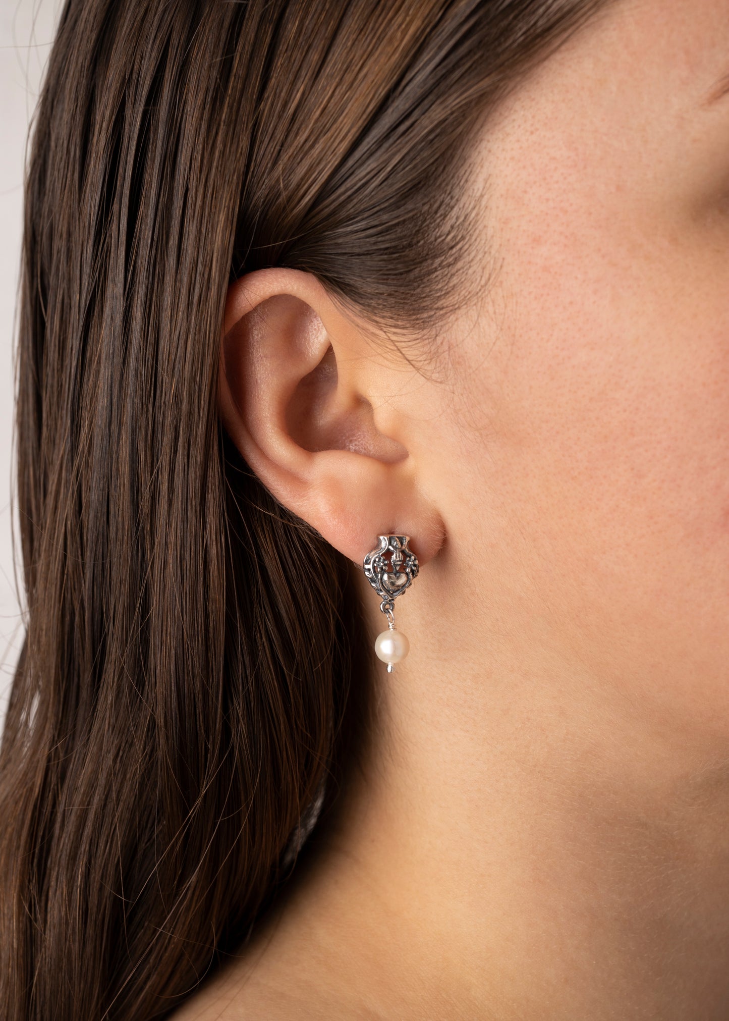 Aretes Corazón Eterno - Citlali Joyas