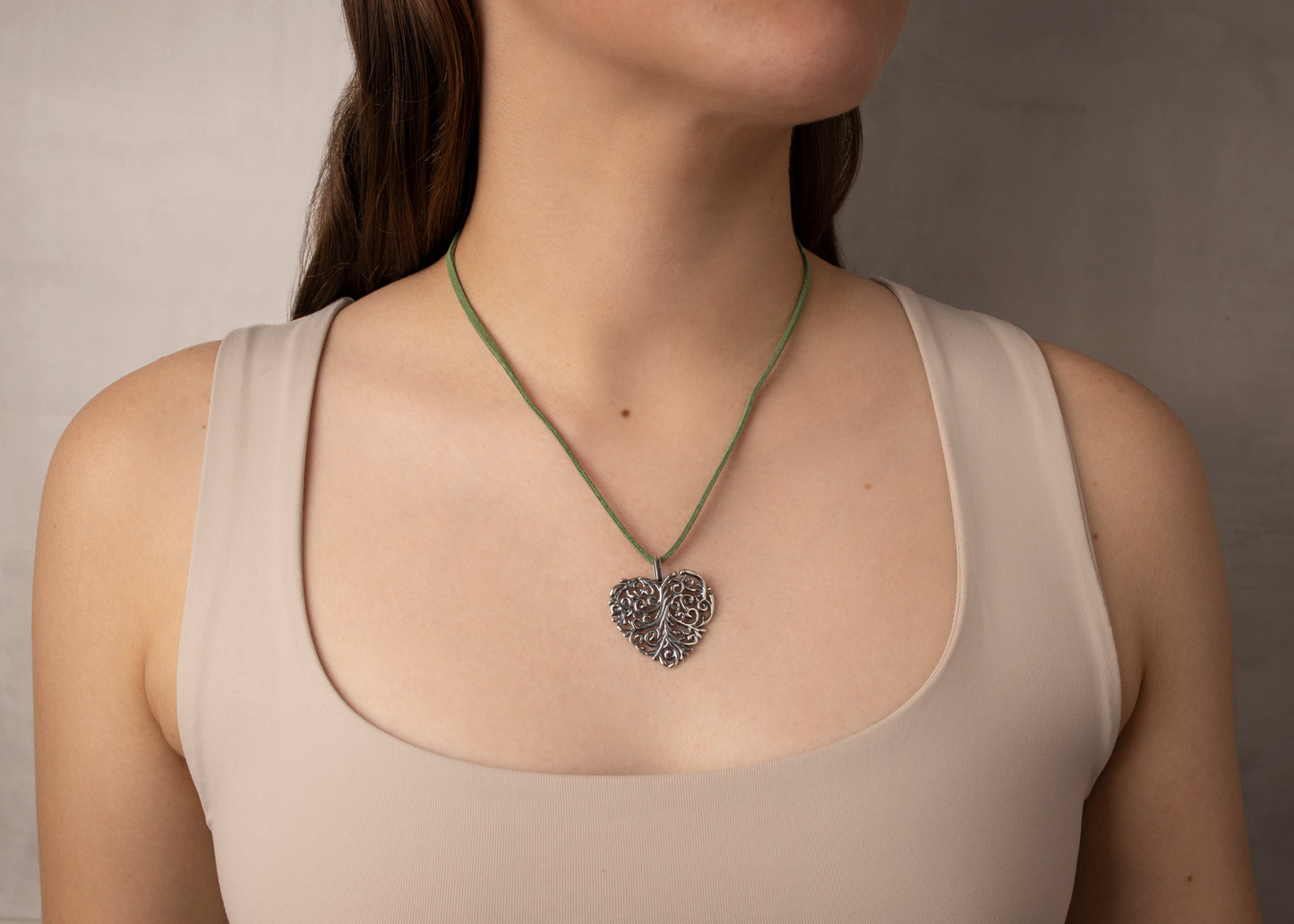 Dije Corazón de Guías Mediano