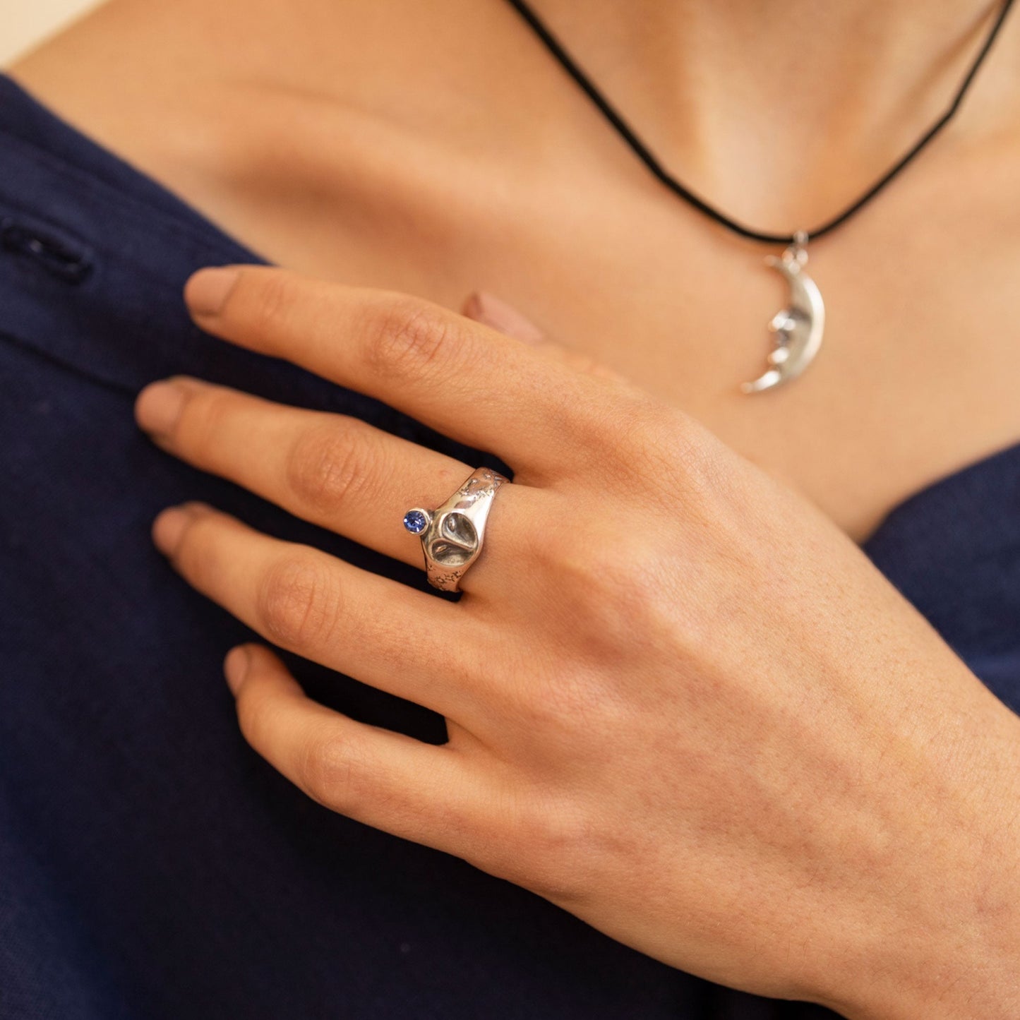 Anillo Lechuza Observadora