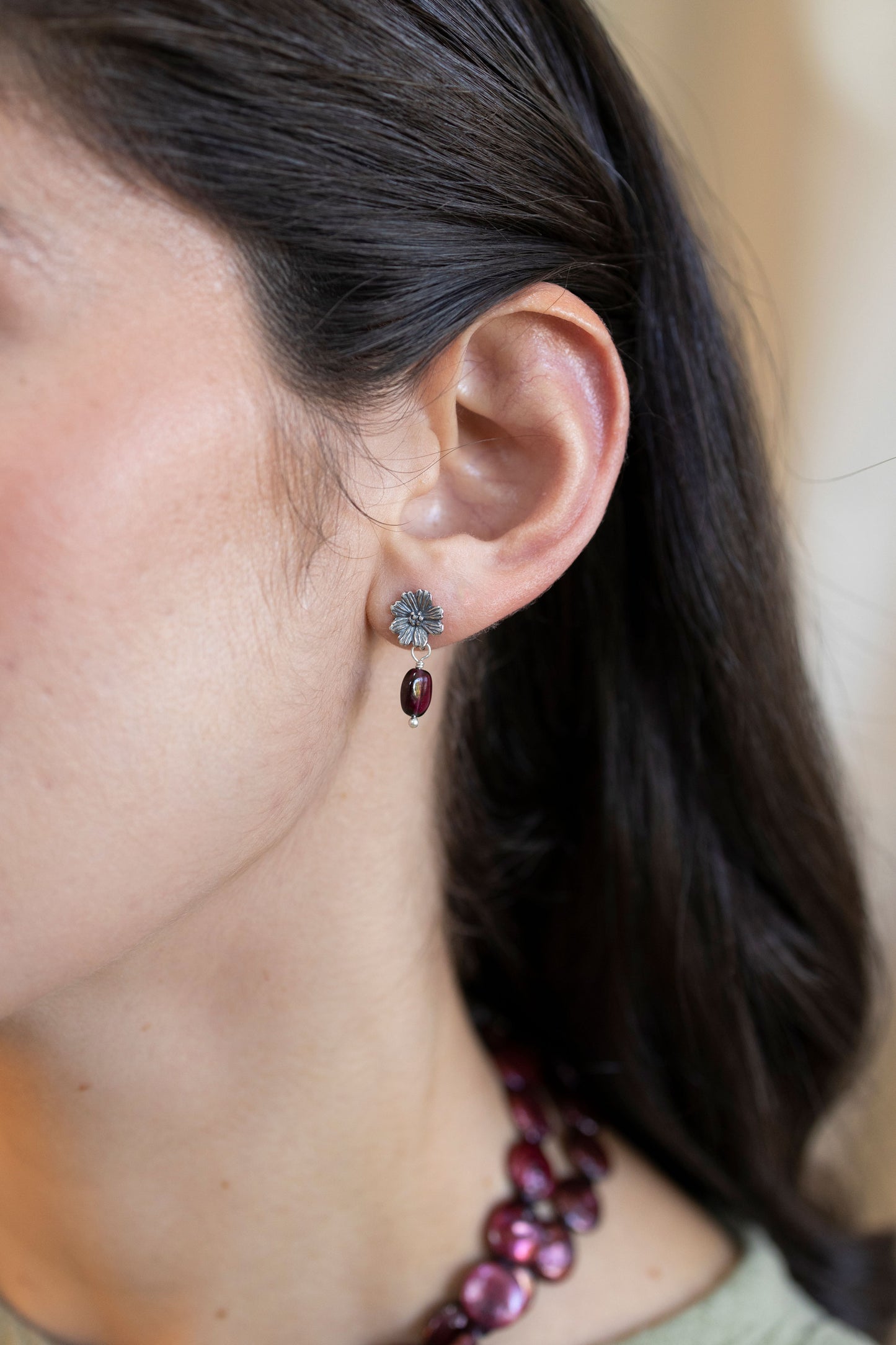 Aretes Margaritas chicos