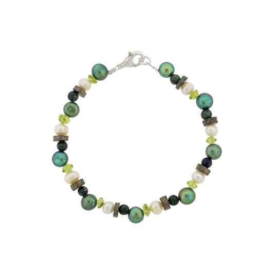 Pulsera perlitas coloridas