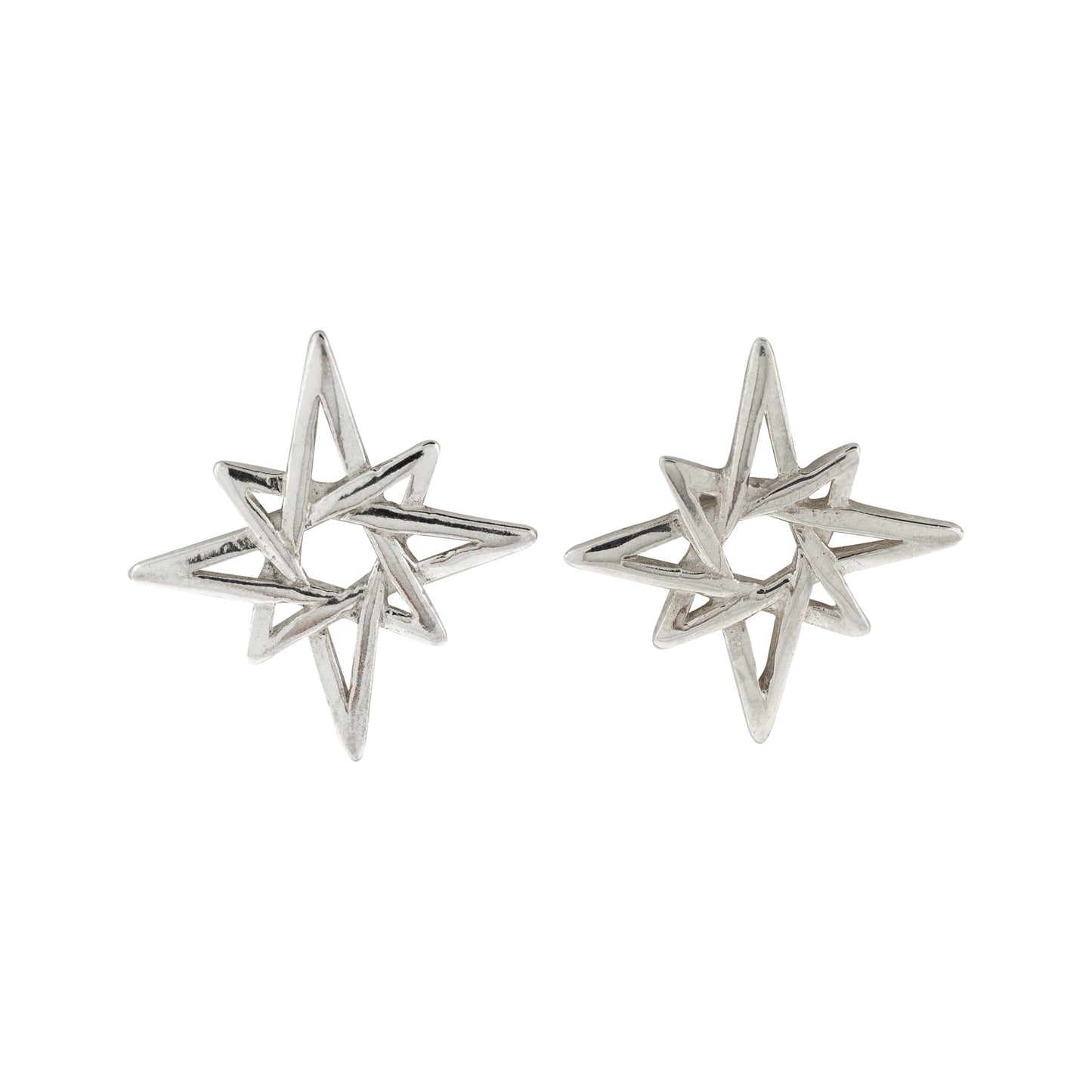 Aretes Estrella 8 Picos