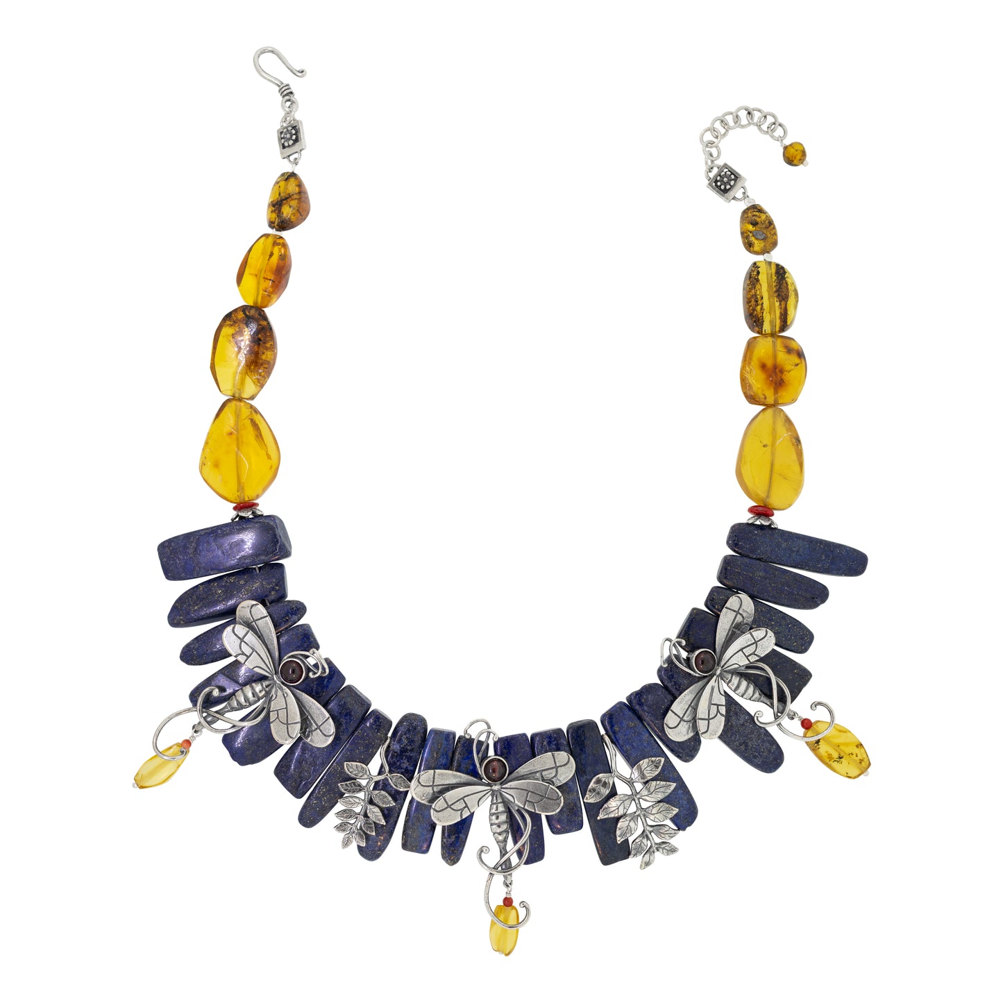 Collar libélulas vibrantes