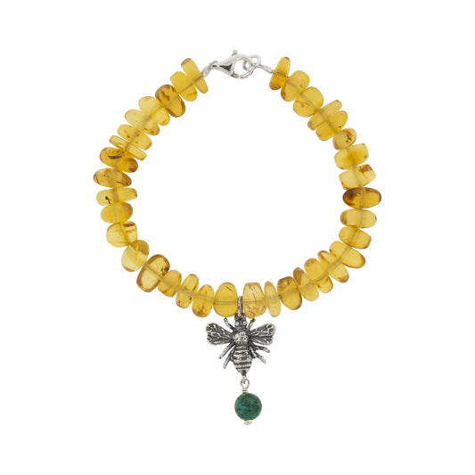 Pulsera Abejita Ámbar