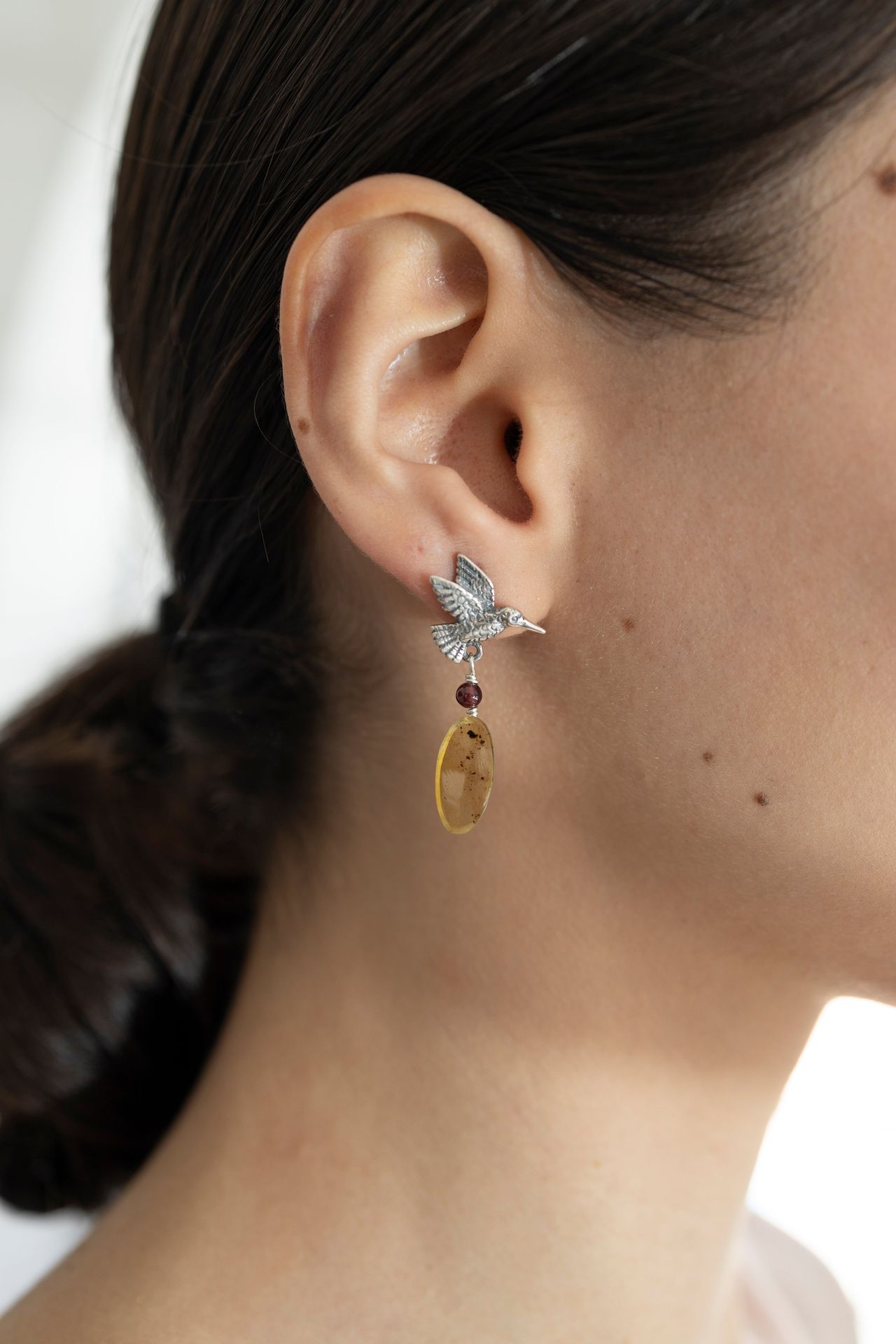 Aretes Colibrí