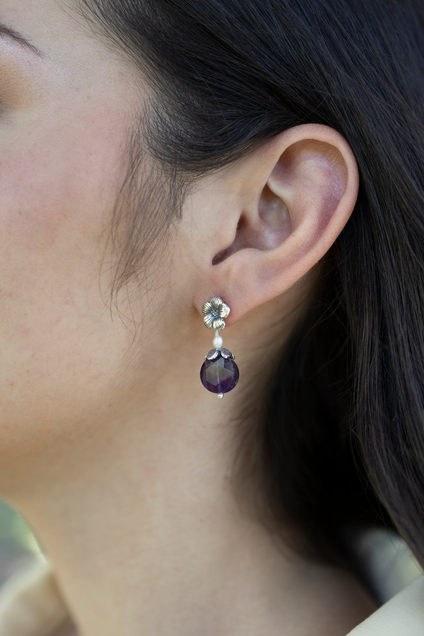 Aretes Flor Armonía