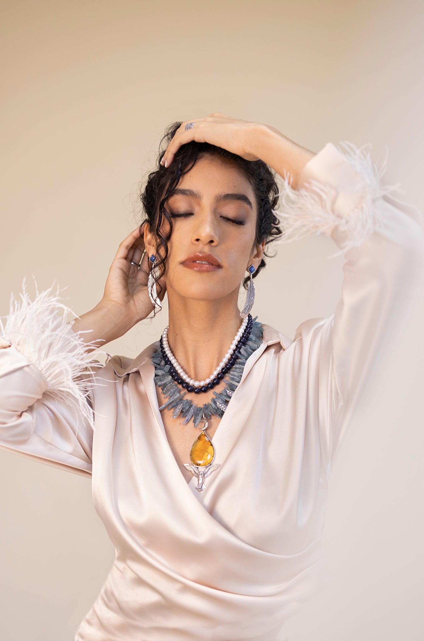 Collar lechuza valiente