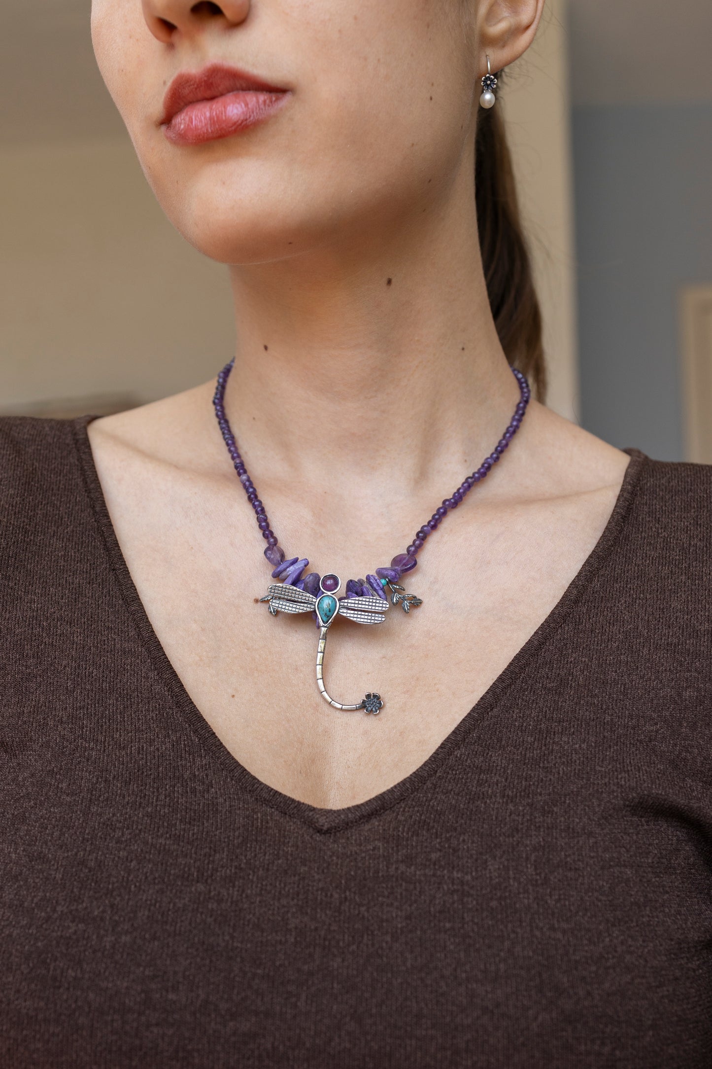 Collar libélula