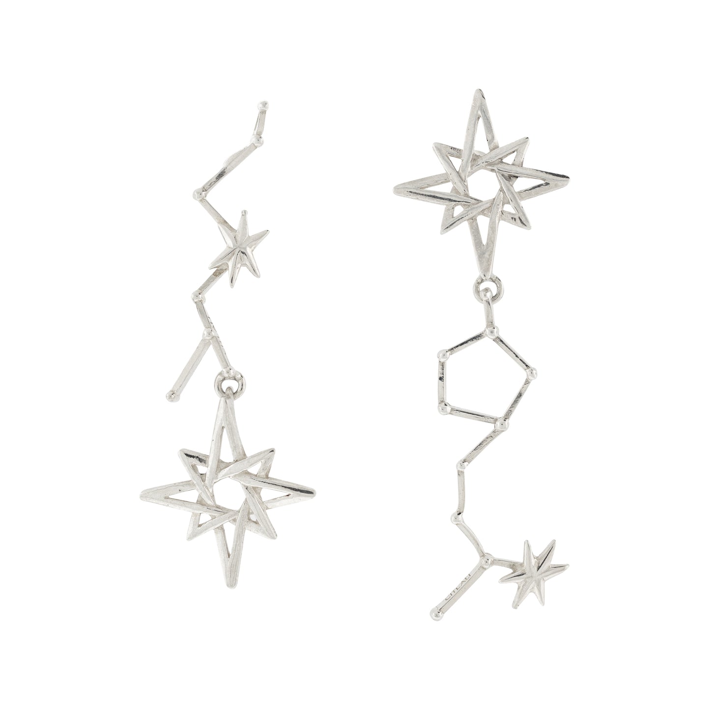 Collar y aretes contacto con el universo