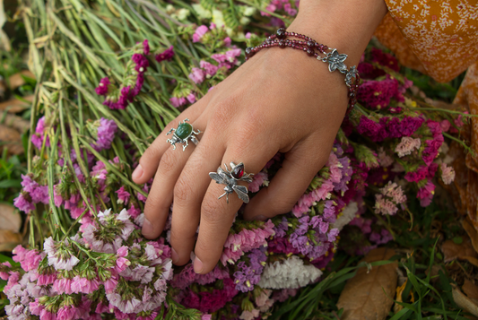 Anillo Abeja melipona - Citlali Joyas