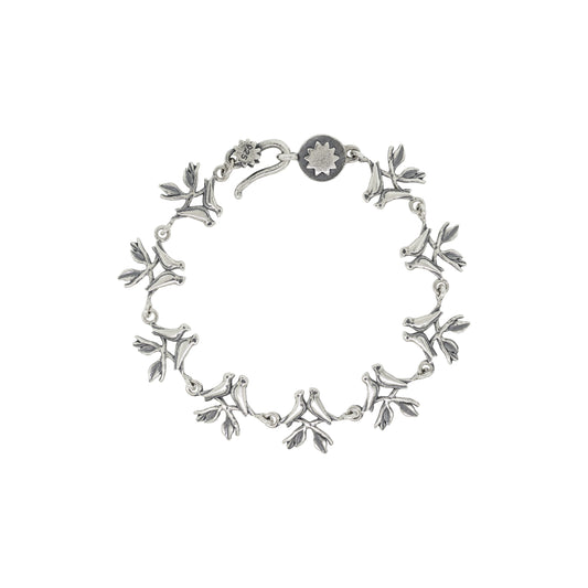 Pulsera pajaritos enamorados