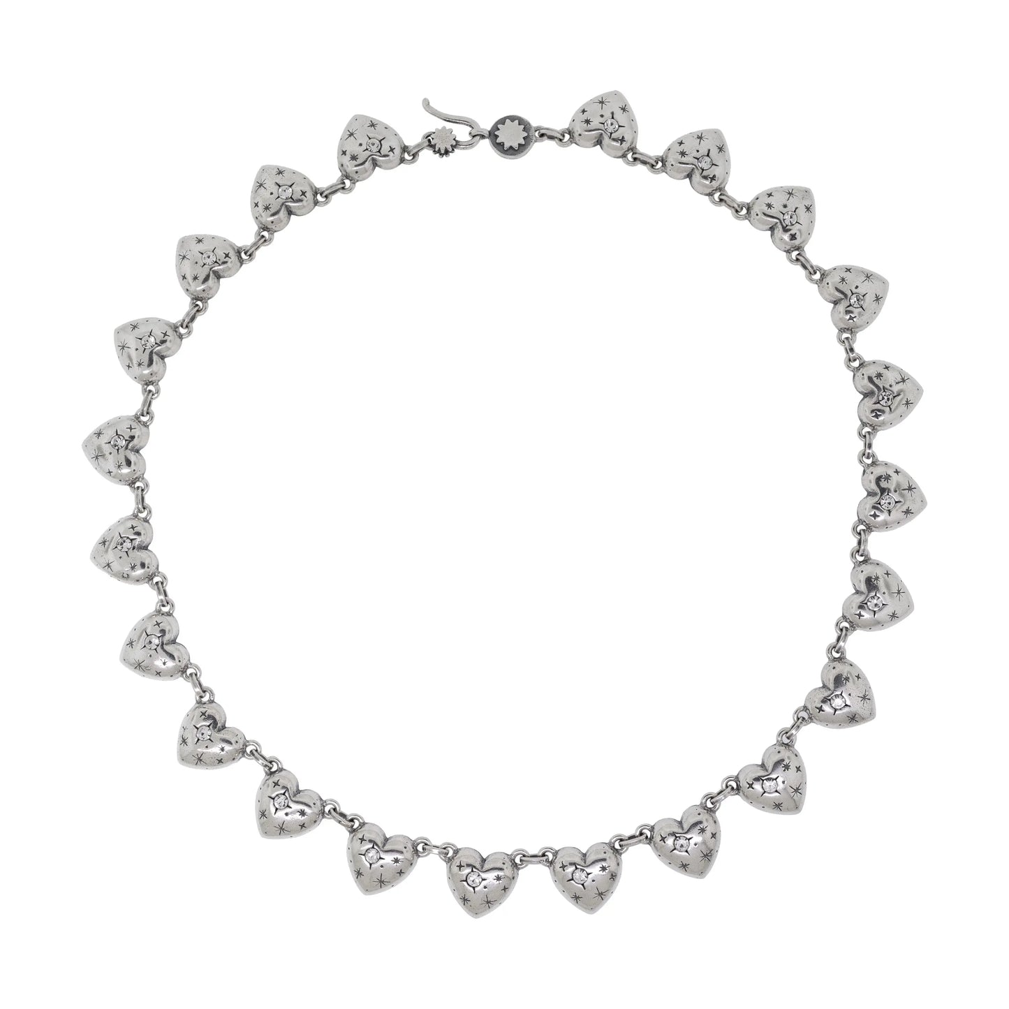 Collar Mil corazones, una luz