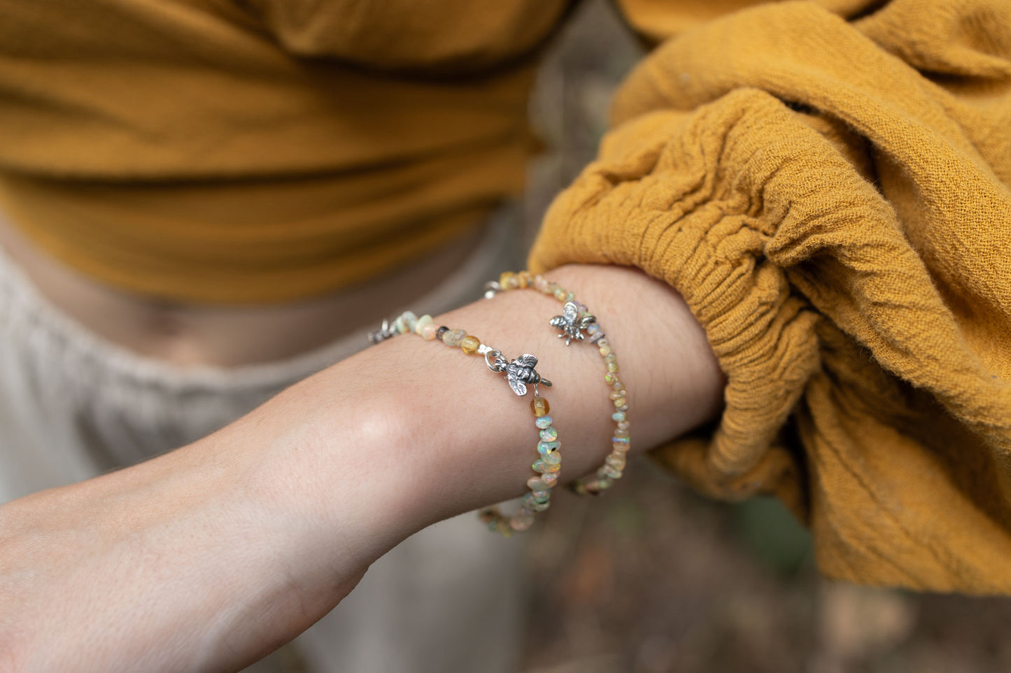 Pulsera Abejitas en la Miel