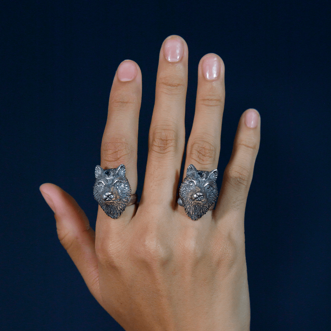 Anillo Lobo Protector