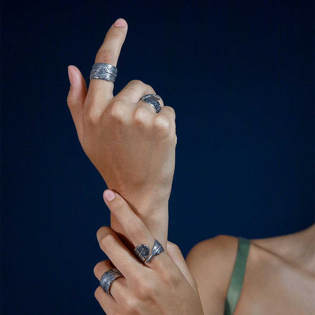 Anillo Pluma de Águila
