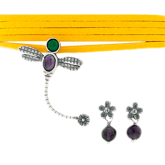 Juego Libélula - Citlali Joyas