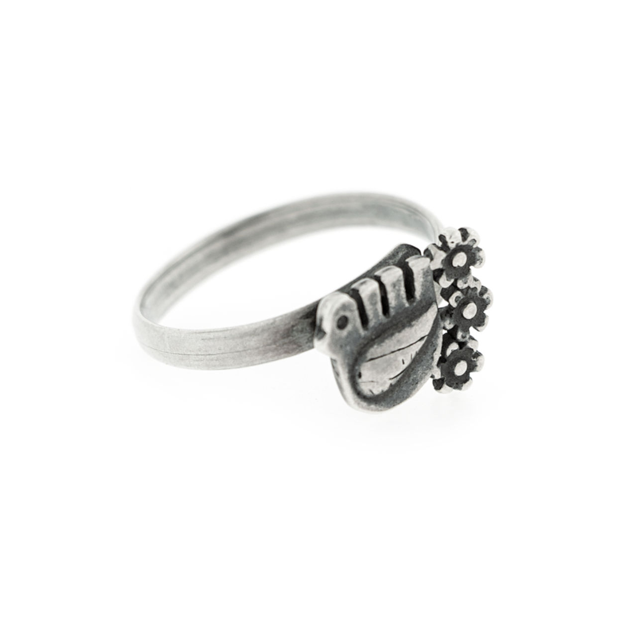 Anillo Paloma Citlali chico - Citlali Joyas