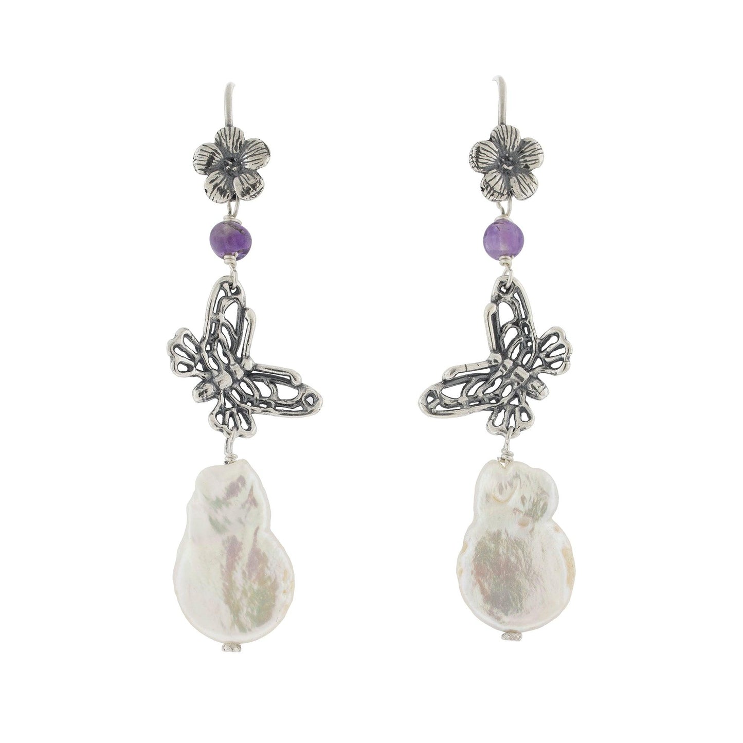 Aretes Mariposa de Guías - Citlali Joyas