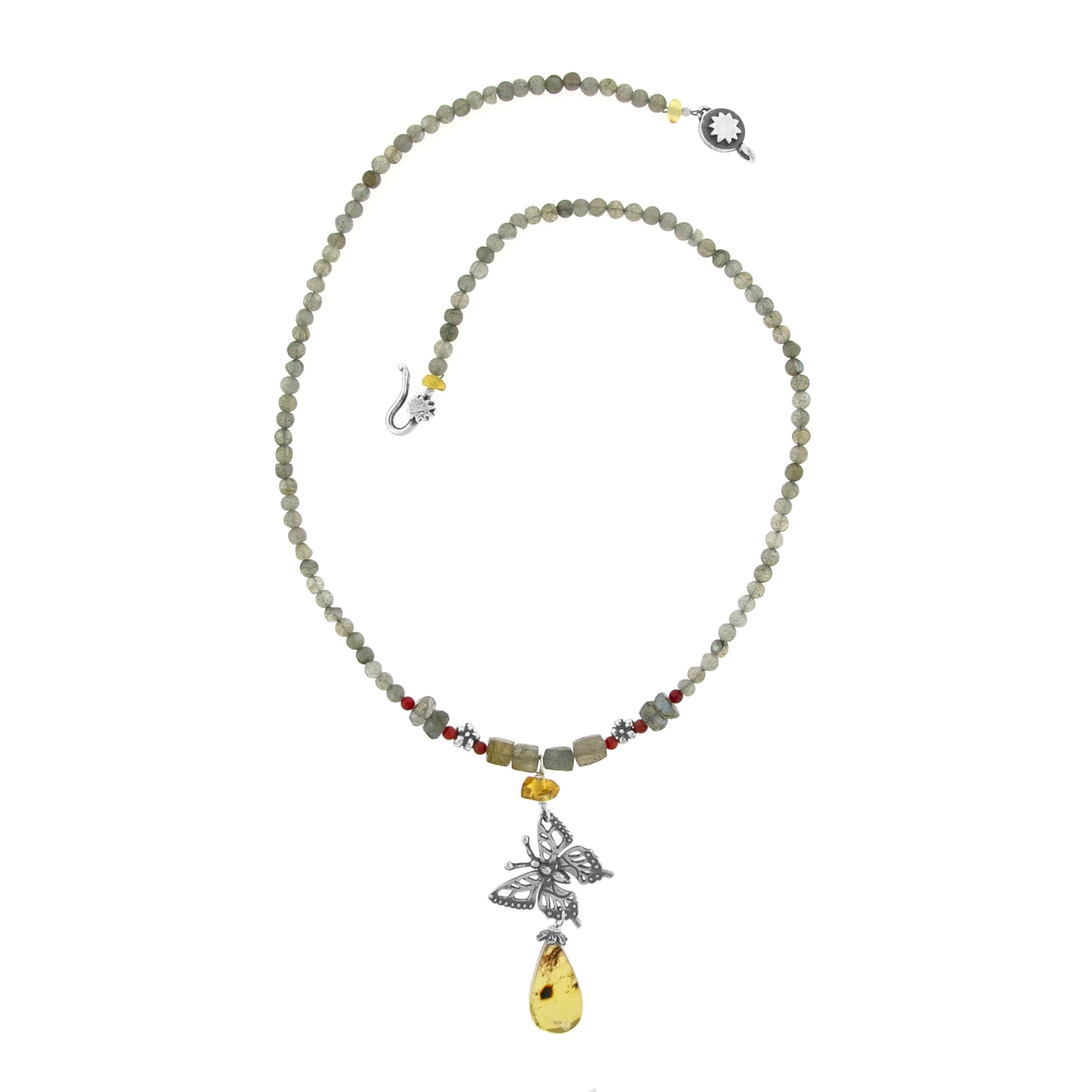 Collar Mariposa Monarca - Citlali Joyas